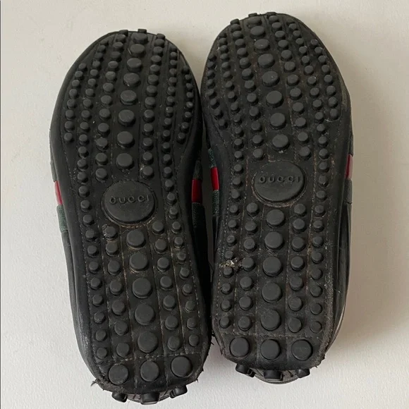 Gucci black Nappa leather shoes size 8.5 Italian 9.5 US